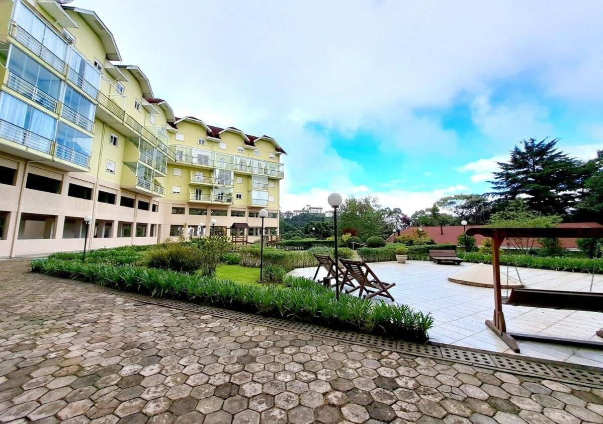 Campos do Jordão Apartamento Charmoso Com Lareira מראה חיצוני תמונה